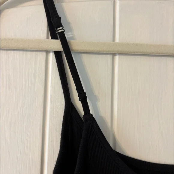 Quince Tencel Rib Black Maxi Dress, small. EUC! - Picture 9 of 9